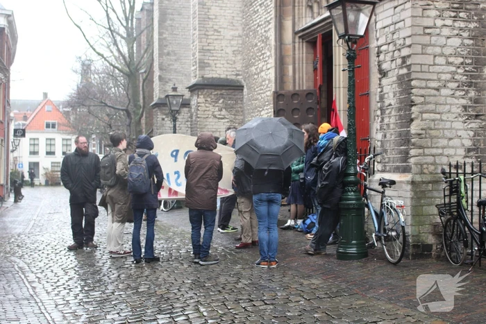 Demonstratie tegen fossiele brandstoffen
