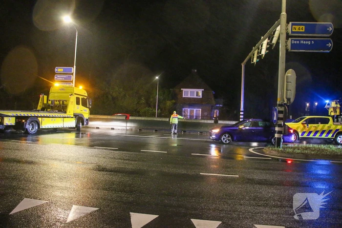 Flinke vertraging na kettingbotsing met meerdere voertuigen