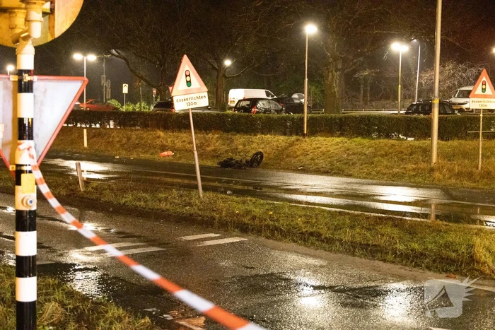 Automobilist rijdt door na ongeval met fatbike