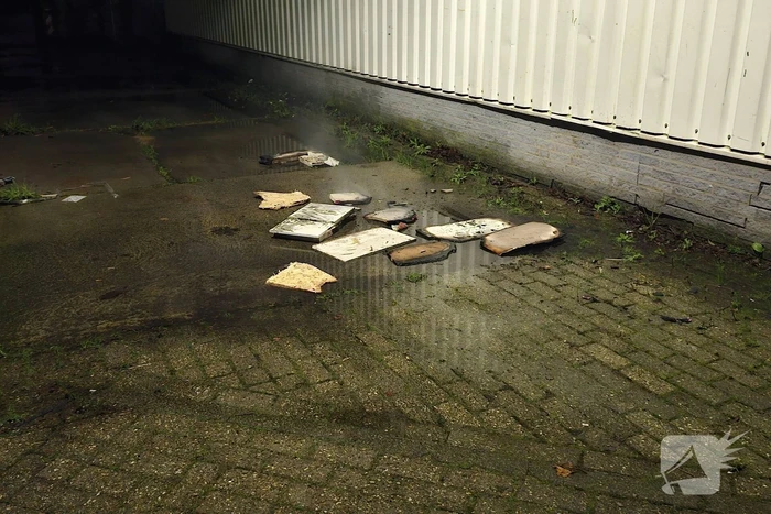 Veel rook bij brand in bedrijfspand