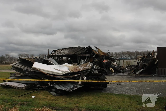 Schade goed zichtbaar na verwoestende brand