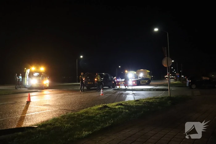 Flinke schade na botsing op kruising