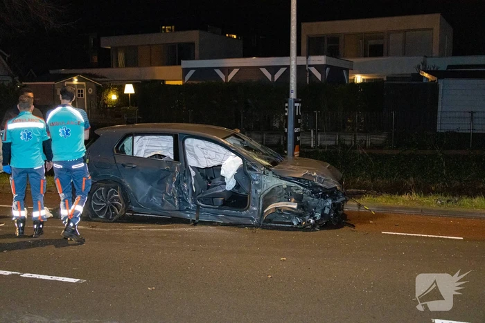 Automobilist richt ravage aan