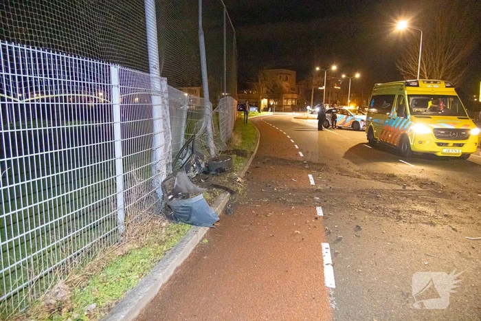 Automobilist richt ravage aan