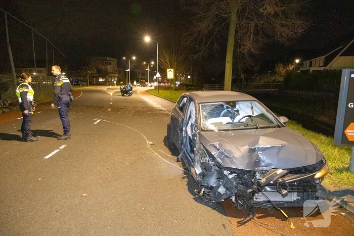 Automobilist richt ravage aan