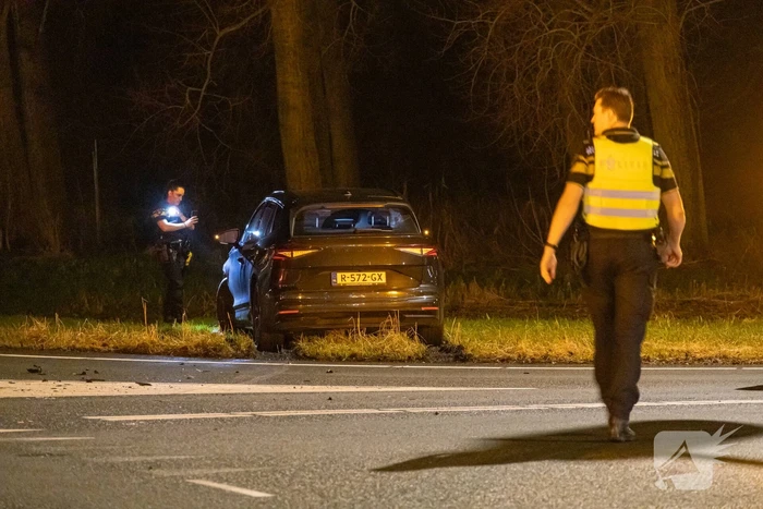 Veel schade bij botsing op kruising