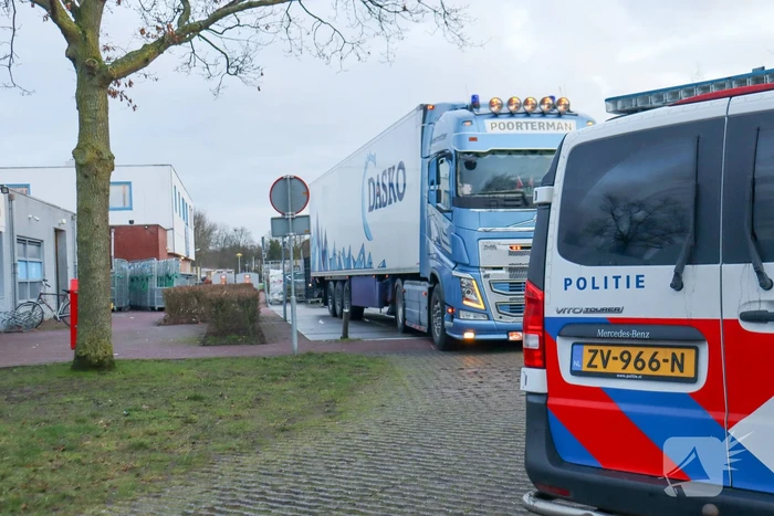 Politie onderzoekt mogelijke overval op vrachtwagenchauffeur