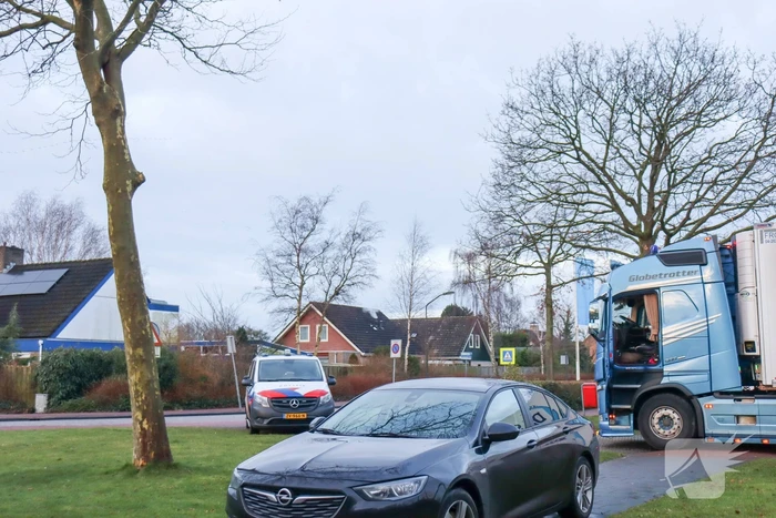 Politie onderzoekt mogelijke overval op vrachtwagenchauffeur
