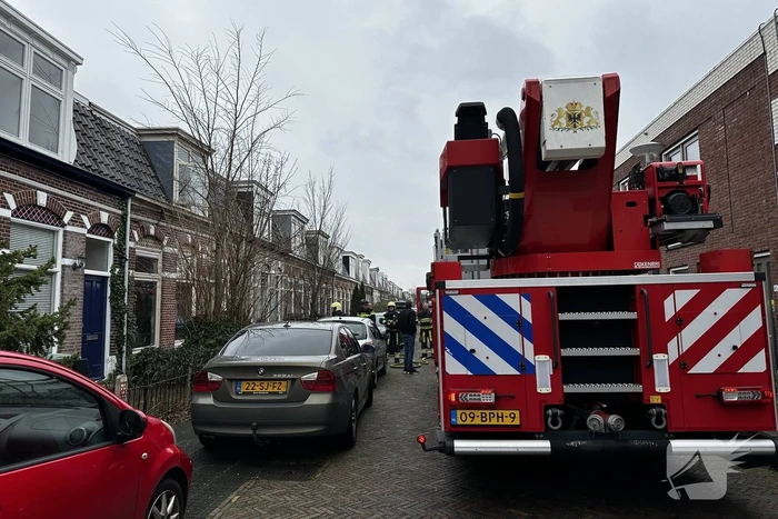 Brand in slaapkamer snel onder controle