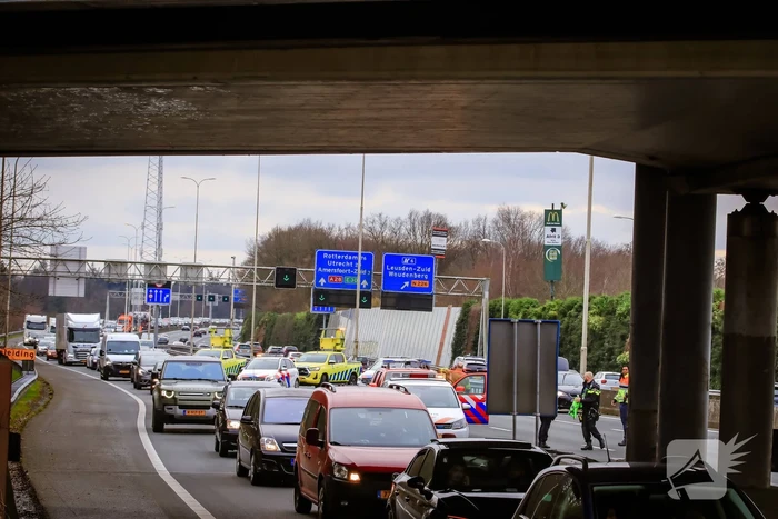 Snelweg afgesloten vanwege ernstig incident