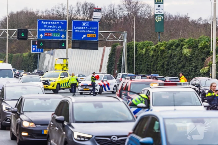 Snelweg afgesloten vanwege ernstig incident