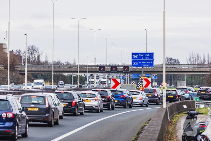 Snelweg afgesloten vanwege ernstig incident