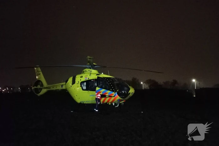 Traumahelikopter ingezet voor incident in woning