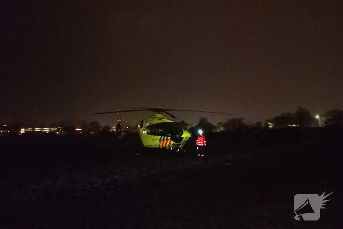 Traumahelikopter ingezet voor incident in woning