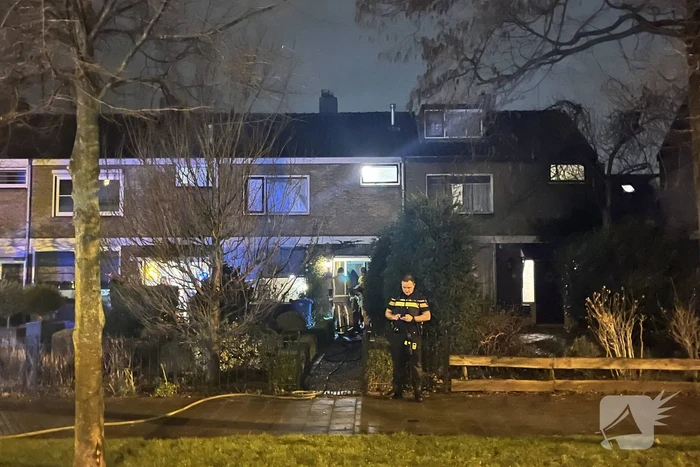 Brand in woning snel geblust