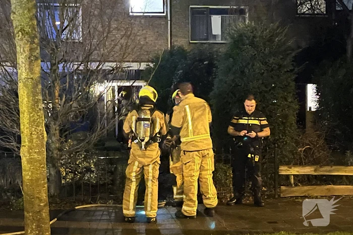 Brand in woning snel geblust