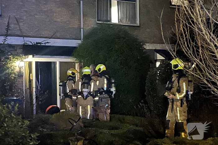 Brand in woning snel geblust