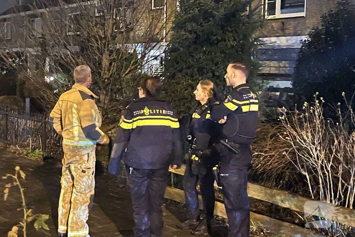 Brand in woning snel geblust