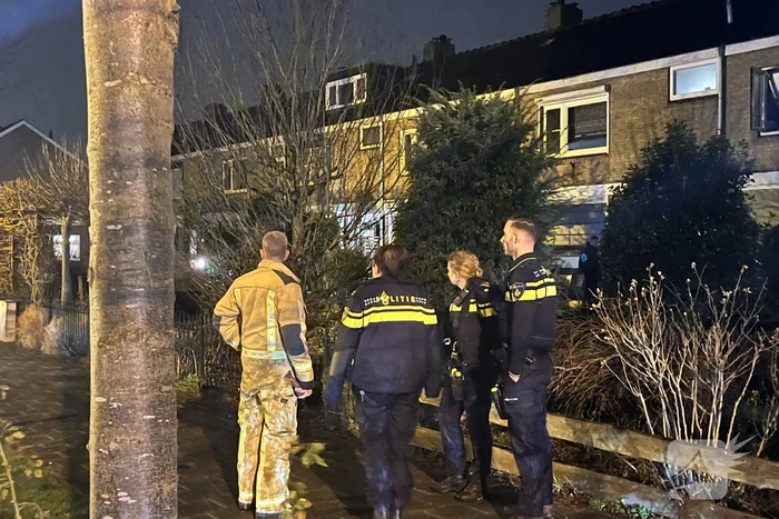 Brand in woning snel geblust