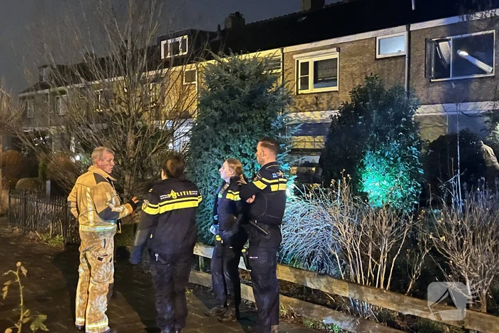 Brand in woning snel geblust