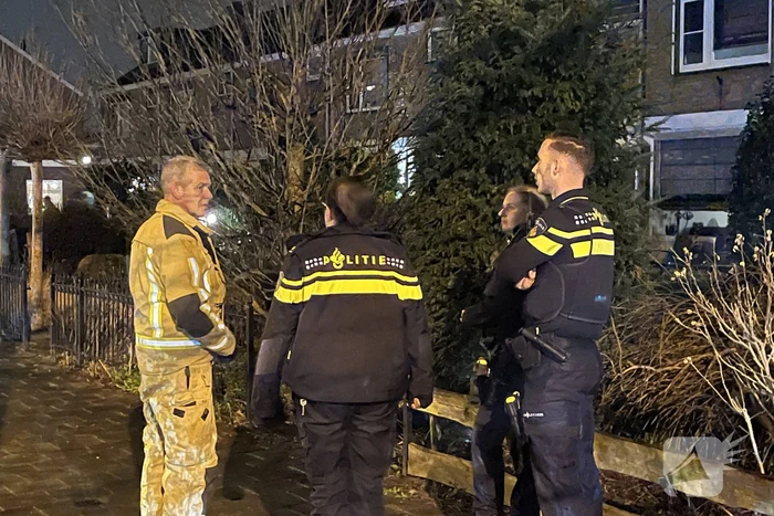 Brand in woning snel geblust
