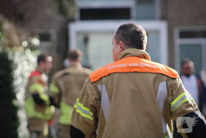 Gasleiding geraakt tijdens werkzaamheden