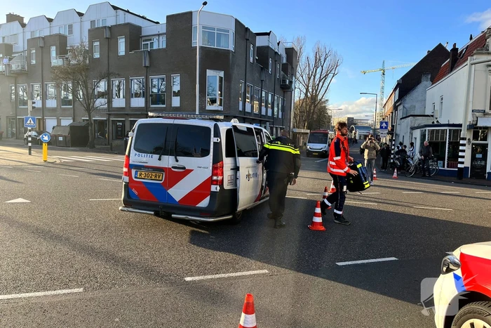 Traumateam ingezet bij aanrijding tussen lijnbus en fietser