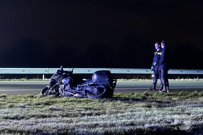 Motorrijder gewond bij ongeval