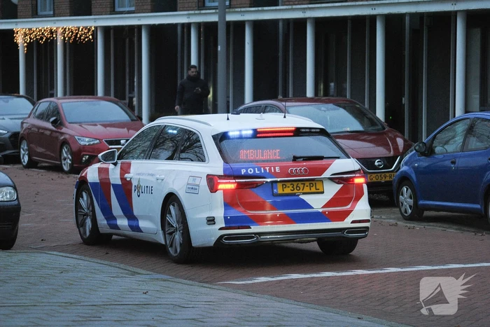Traumaheli landt voor medische noodsituatie
