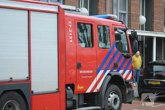 Traumaheli landt voor medische noodsituatie