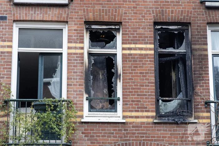 Enorme schade bij brand in woning