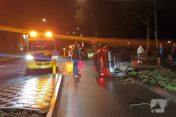 Bestuurder vlucht na ongeval