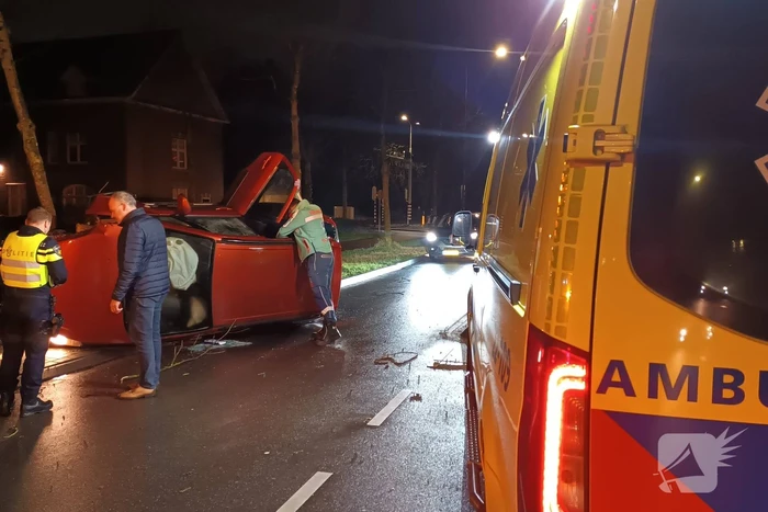 Bestuurder vlucht na ongeval