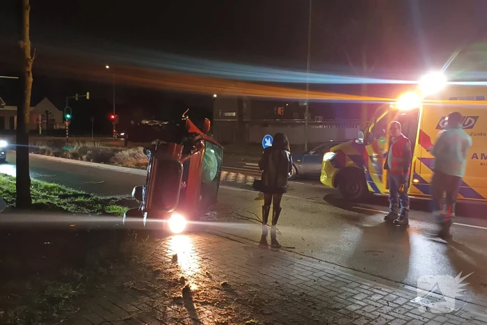 Bestuurder vlucht na ongeval