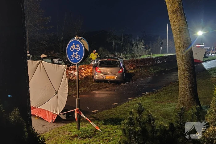 Drie doden bij frontale aanrijding tussen auto's