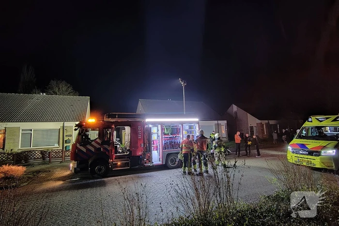 Brand in woning snel geblust