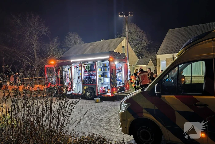 Brand in woning snel geblust
