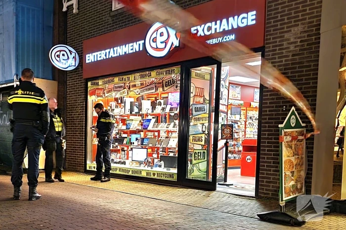 Onderzoek naar overval op winkel
