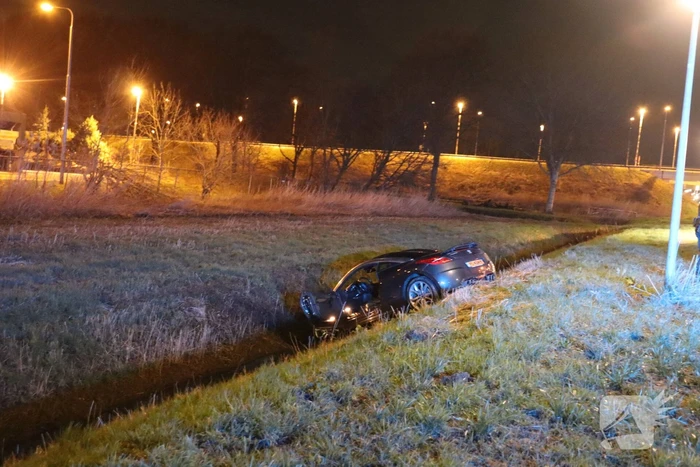 Bestuurder na crash opgepakt voor rijden onder invloed