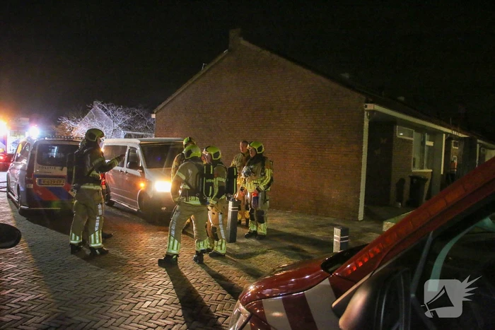 Brandweer controleert woning op gaslucht