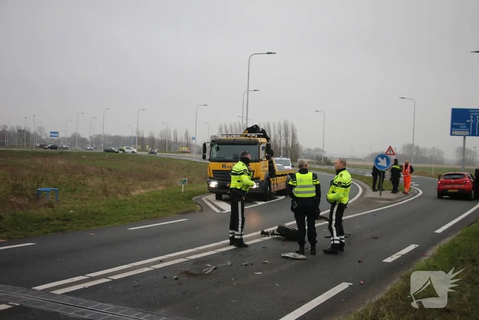 Veel bekeuringen bij frontale botsing