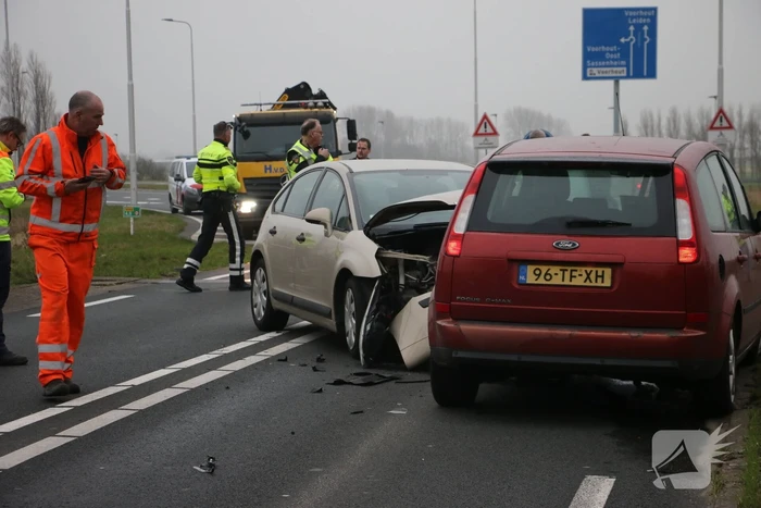 Veel bekeuringen bij frontale botsing