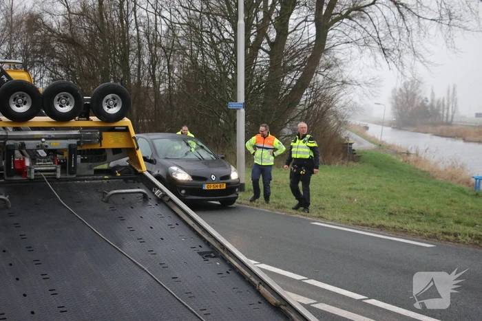 Veel bekeuringen bij frontale botsing