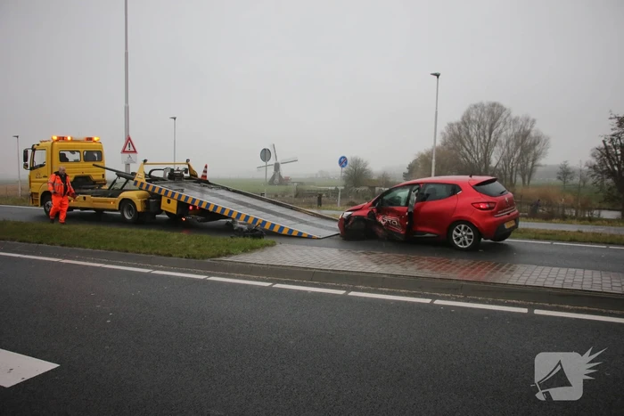 Veel bekeuringen bij frontale botsing