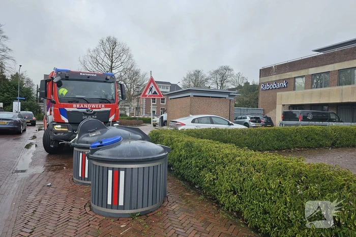 Flinke wateroverlast bij de Rabobank