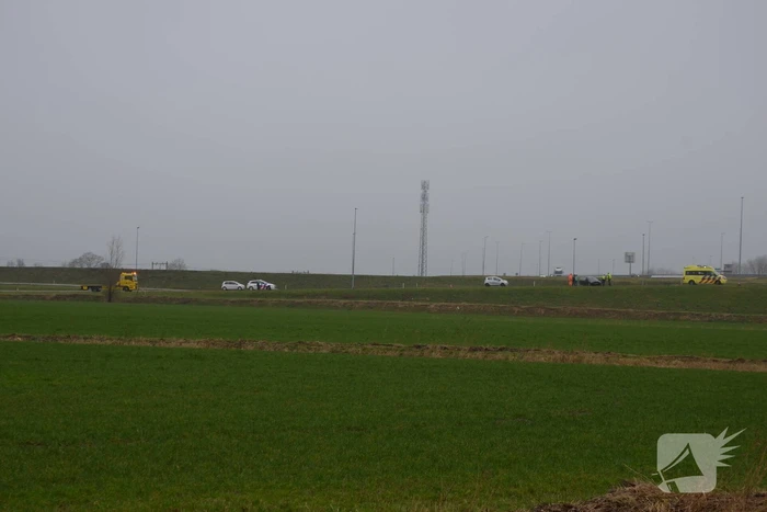 Flinke schade bij incident op de rijksweg