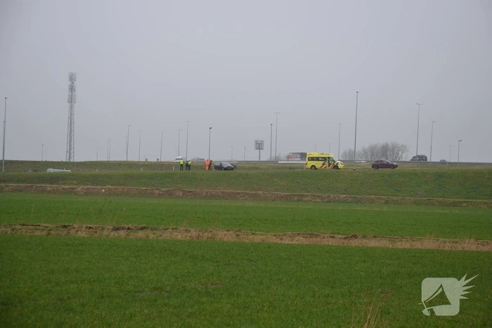 Flinke schade bij incident op de rijksweg