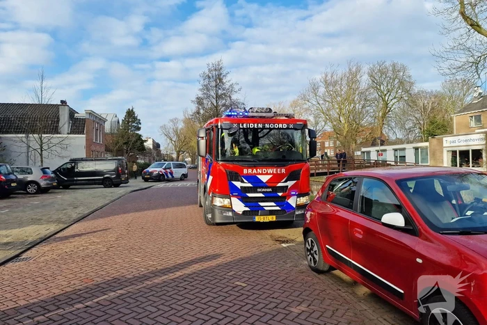 Flatgebouw ontruimd door brand