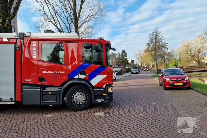 Flatgebouw ontruimd door brand