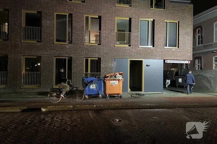 Vuilcontainers in brand in nieuwbouwwoning